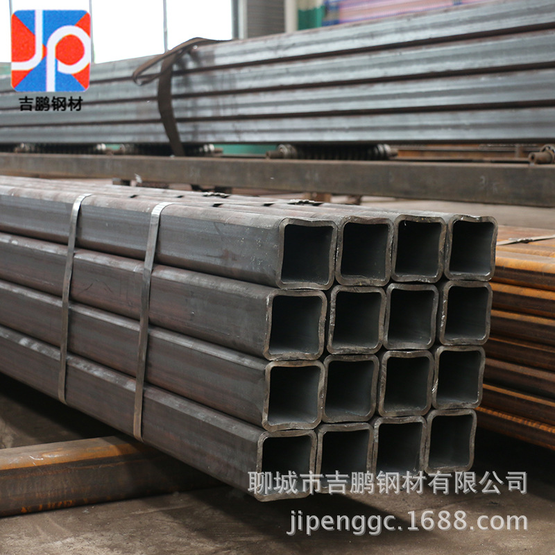 无缝方矩管有  Q345B方管80*60*4 大棚管 方矩管