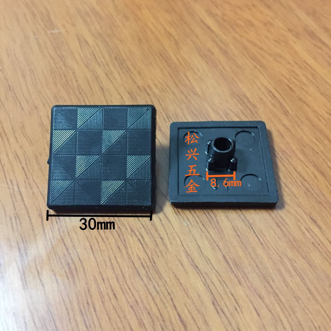 苏州工业铝型材封盖批发供应 3030型材端盖 型材大孔盖板