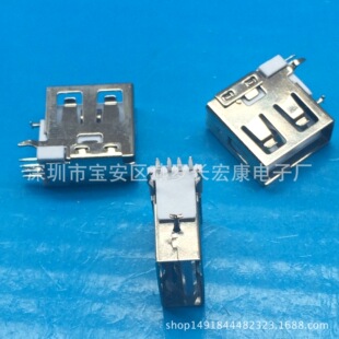 USB AF ĸ�� 90�ȂȲ�DIP ���wL=14MM ֱ߅ ���z �~�� T�͏��_