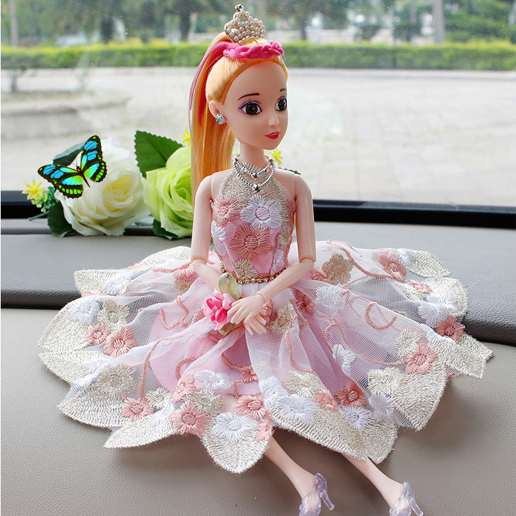 Nuevo juguete creativo Barbie muñeca pequeño vestido accesorios boda princesa traje coche muñeca ropa