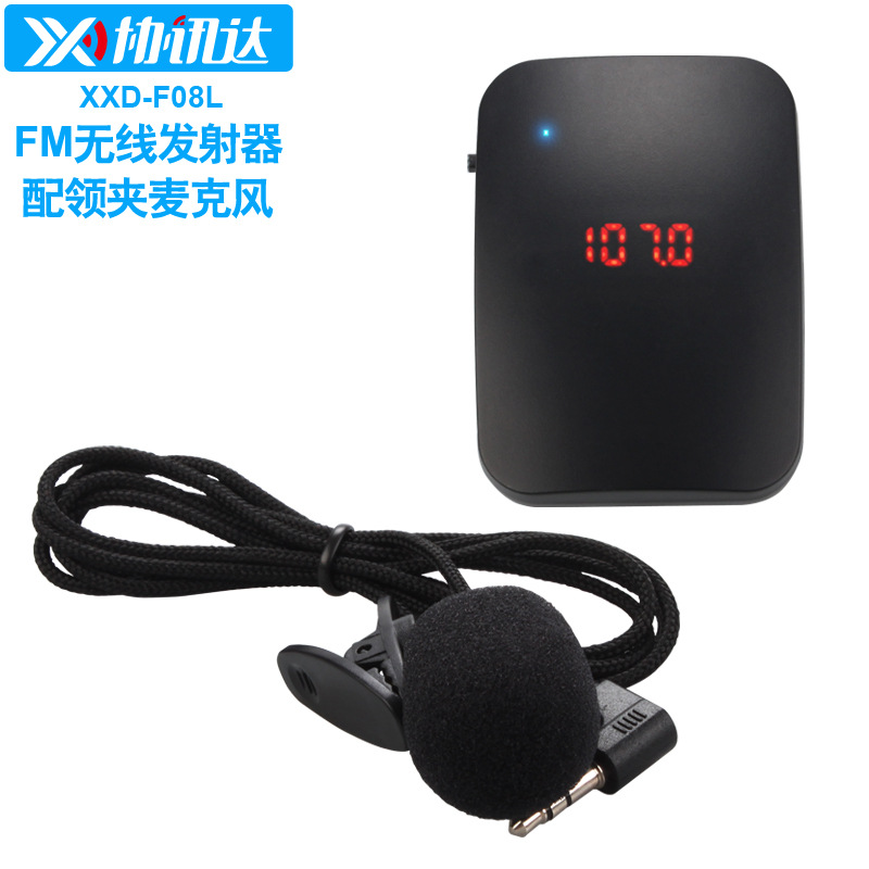 Universal FM inalámbrico cabeza Dyke viento enseñanza abeja micrófono auricular Maestro Guía FM micrófono de cuello