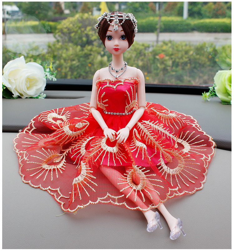 Nuevo juguete creativo Barbie muñeca pequeño vestido accesorios boda princesa traje coche muñeca ropa