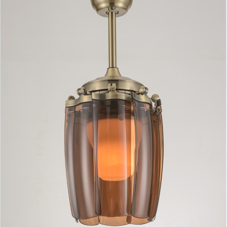 Ceiling Fan Light Fan Light Take-off Fan Folding Fan Luxury Ceiling Fan with Lamp Dining Room Chandelier Invisible Fan Chandelier