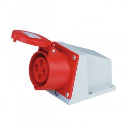 启星经济QX.124   4芯32A    IP44工业明装插座