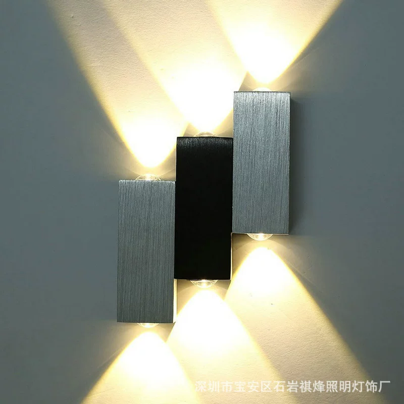 LED креативный бра, украшения для комнаты для коридора для отеля для кровати, для импорта, 6W