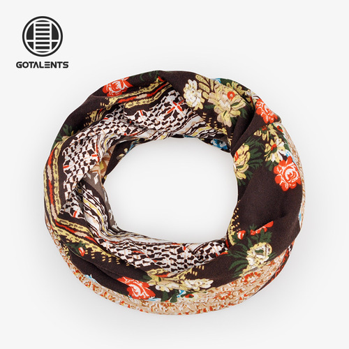 Source factory thin pullover hat for women, men and youth, summer printed versatile sun protection dual-use scarf hat pile hat