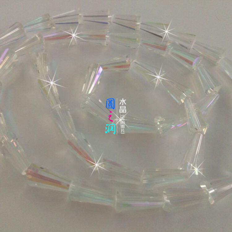 メーカー卸売りメッキカラー水晶ビーズ散珠創意diyアクセサリー水晶diy手作りビーズ|undefined