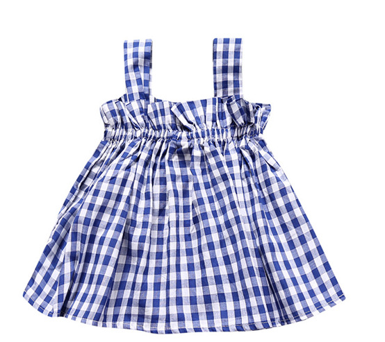 XTTS7750B blue plaid top