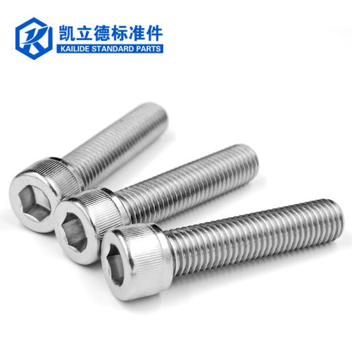 Hexagon socket bolts and screws manufacturers wholesale 304 stainless steel cylindrical head cup head screws M3M14 hexagon socket screws