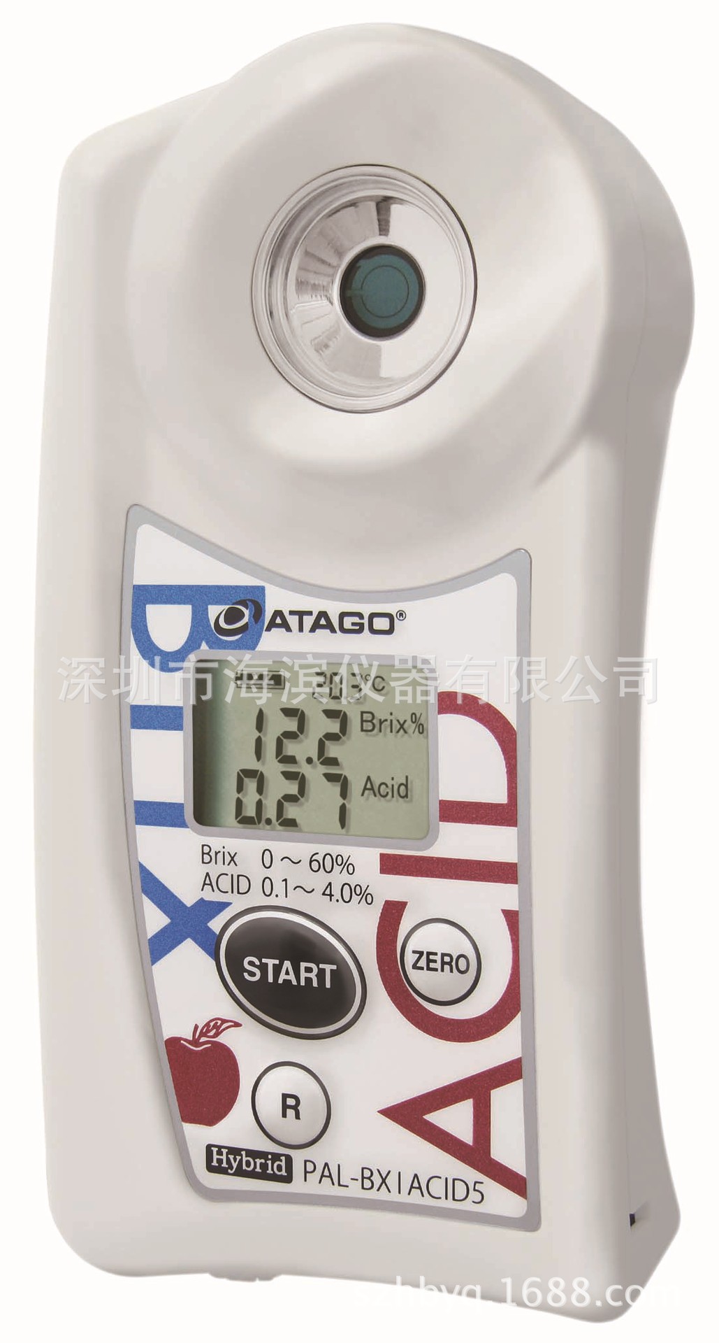 爱拓PAL-Easy ACID5苹果数显酸度计苹果酸度糖度计批发