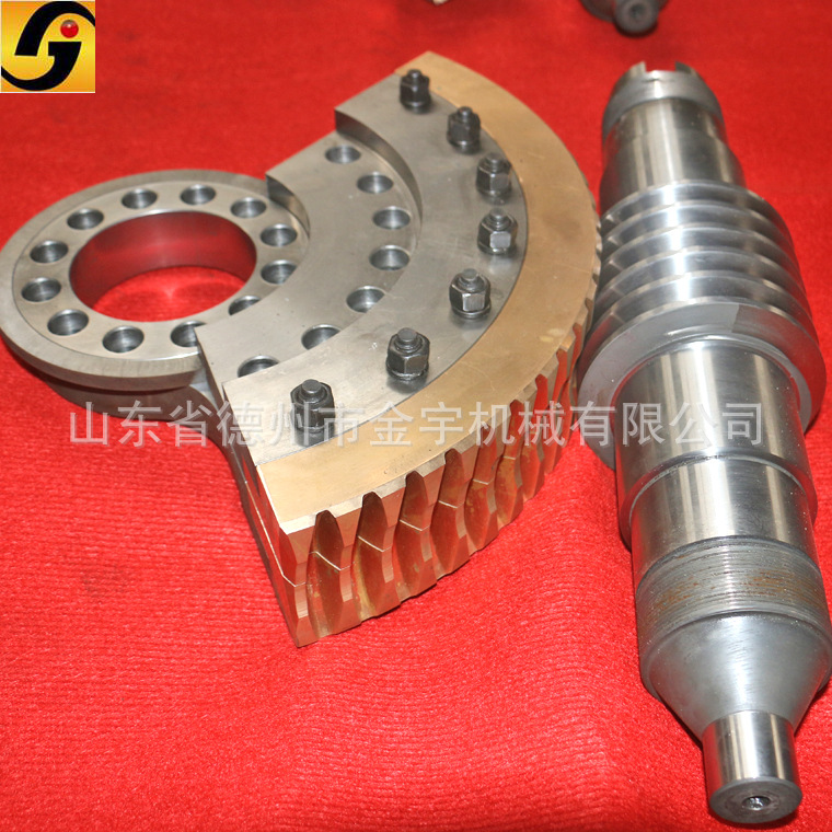 推荐大批量供应无间隙蜗轮蜗杆副厂家直供德州金宇