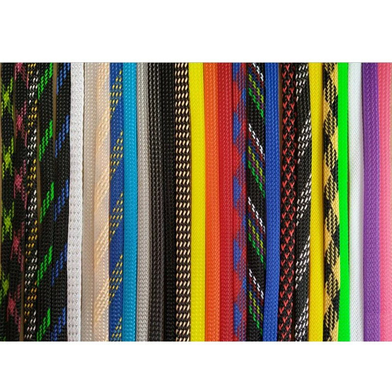 Snakeskin сетевое управление тканые 6 мм УФ трехплетеные нейлоновые плетеные трубки тканые сетевые управления нейлоновые сетевые управления ПЭТ