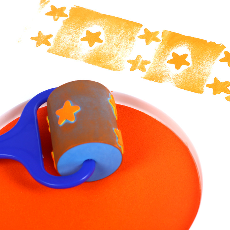 Los niños Dedo de La Palma pintura mano Placa de impresión gran tabla de impresión caja de arcilla bebé infantil graffiti frotando la pintura de inicio de sesión