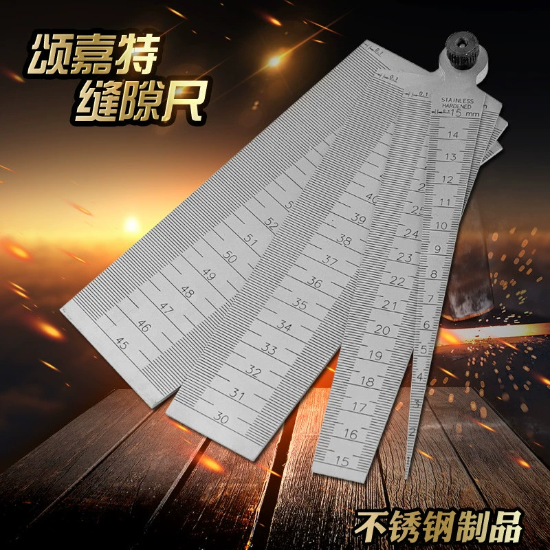 Нержавеющая сталь Songjiat клиновидный зазор стальной линейной линейной конической линейке