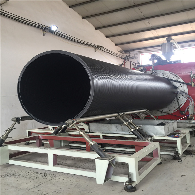 中空壁缠绕管大口径排污管井筒管检查井配套排污排水施工方便