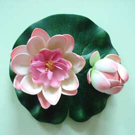 【工厂直销】四季盛开仿真荷花莲花装饰品荷 莲花