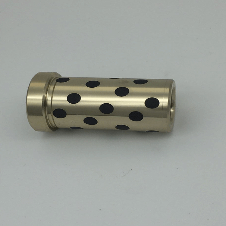 石墨铜套坚硬耐磨防磨损无油自润滑轴承石墨铜套工厂定制滑动轴承