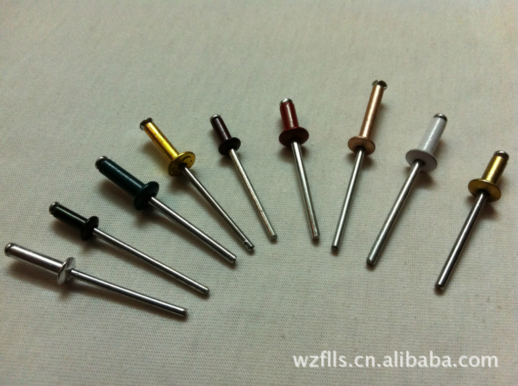 拉铆钉 铝铁抽芯铆钉 不锈钢抽芯铆钉 规格型号品种多