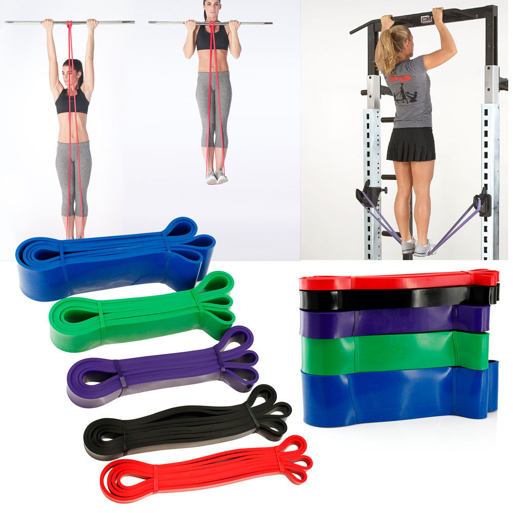 Elastic band strength training fitness band, yoga resistance band, rehabilitation training resistance band flat rubber band, resistance ring