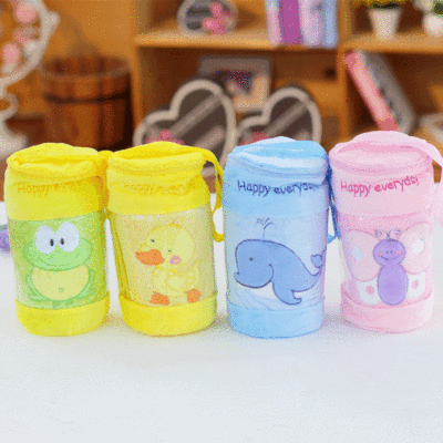 创意新款卡通法兰绒儿童夏季午睡毯手提袋可收纳空调毯节日礼品|ms