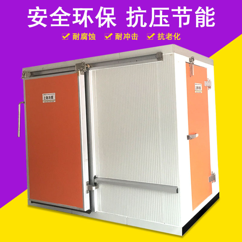 小型冷藏库 冷冻库价格设计 可拆迁 双温冷库疫苗茶叶海鲜冷库