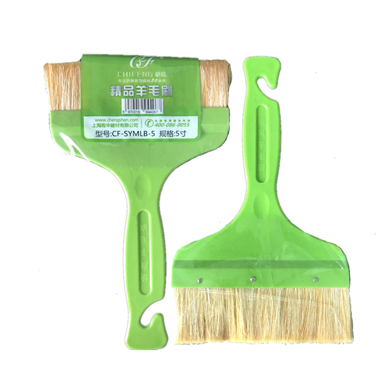 驰凤羊毛刷 3寸 4寸 5寸 羊尾毛羊毛刷子