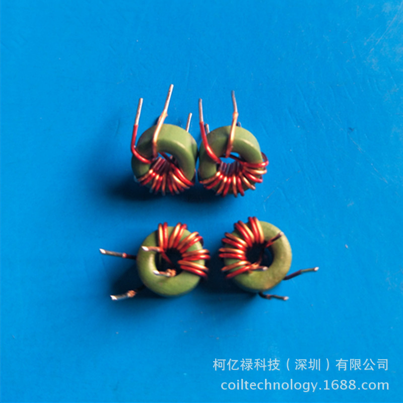 深圳增值税厂家生产批发8x4x4-10UH卧式插件镍锌磁环共模电感