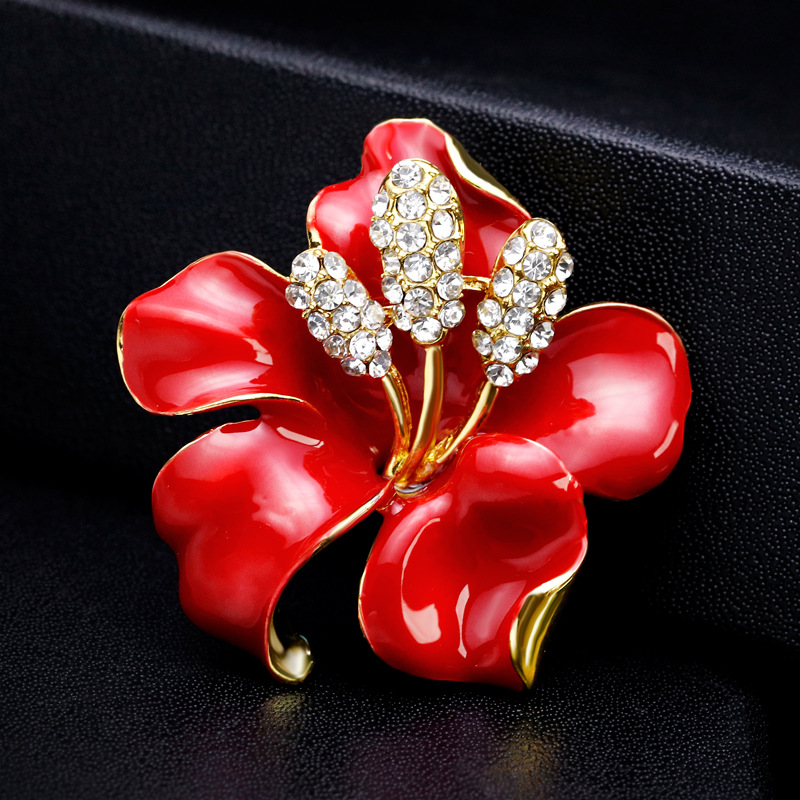 Korean Style Exquisite Rose Brooch, Corsage, Bridal Wedding Pin, Flower Quality, Ready Supply