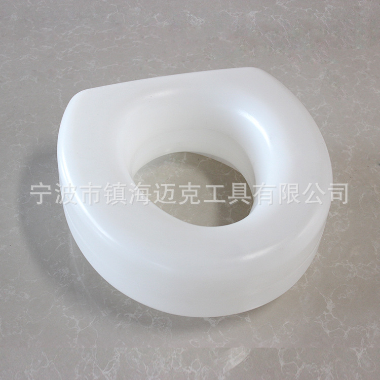 Los fabricantes suministran inodoro simple almohadilla de aumento de asiento de inodoro almohadilla de aumento de inodoro