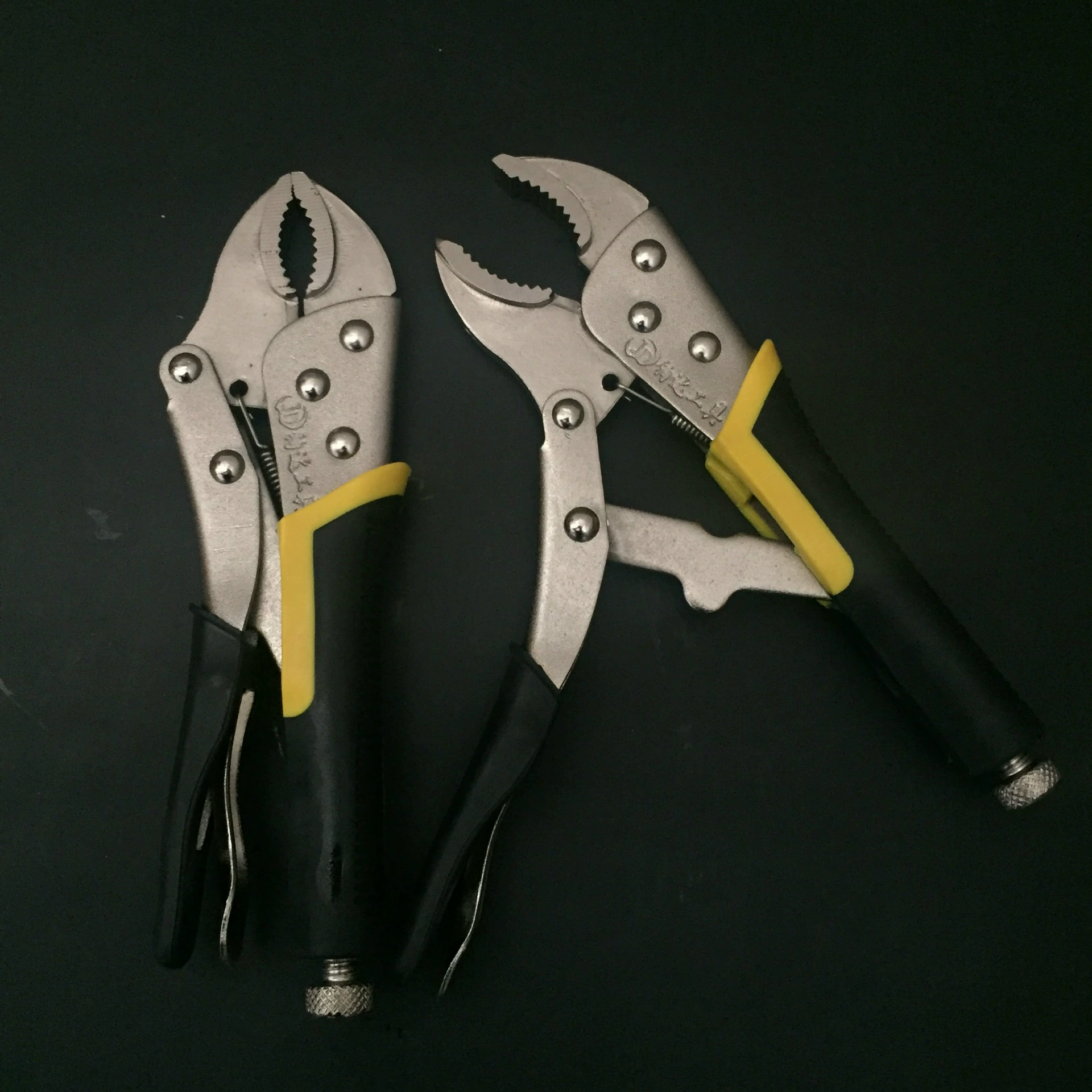 10-дюймовые плоскогубцы с пластиковой ручкой Большие плоскогубцы C-типа плоскогубцы с плоской горловиной сверхмощные плоскогубцы сварочные клещи ремонт пара добавление крепления