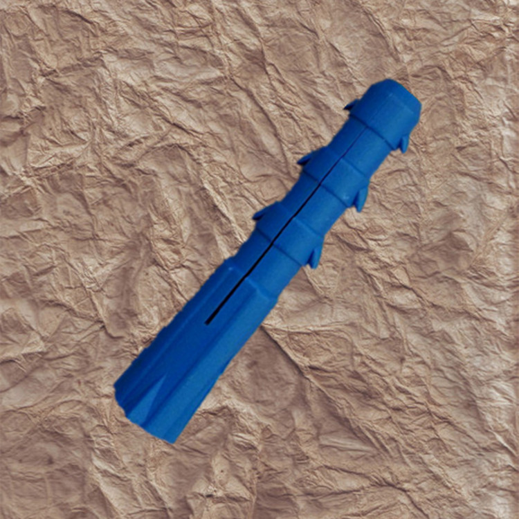 尼龙/PE材质宝塔型膨胀管双翅壁虎胶塞膨胀管锚栓10X60