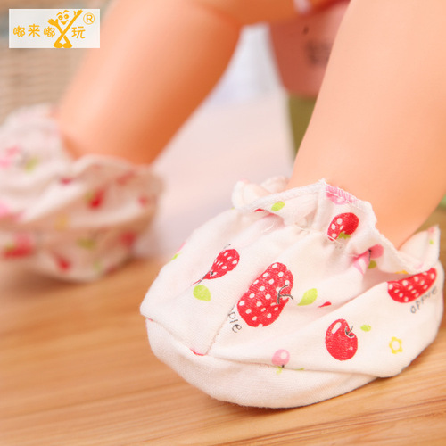 母婴用品批发新生儿棉质防护脚套宝宝学步鞋袜婴儿学步袜