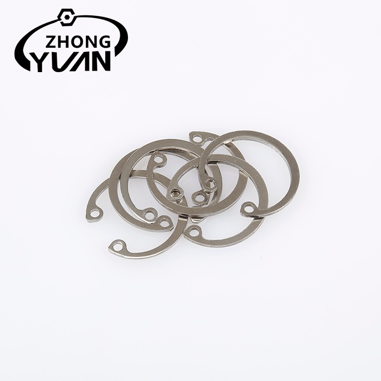 厂家生产65锰非标孔用挡圈 多款发黑挡圈65卡簧批发