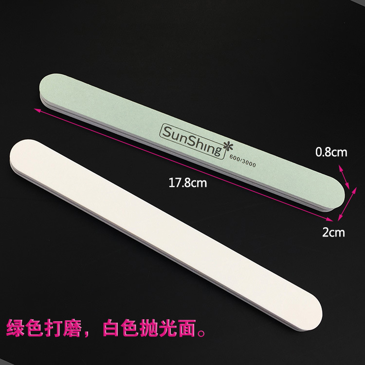 Directo de fábrica Super Archivo de pulido palo de plata Wenwan clavo verde blanco tira de pulido de oro y plata descontaminación pulido palo