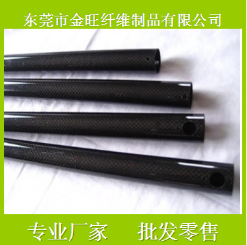 厂家批发优质3K碳纤维管 高强度 重量轻 纹路清晰 3K全碳纤维管