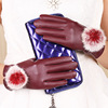 Keep warm polyurethane street gloves