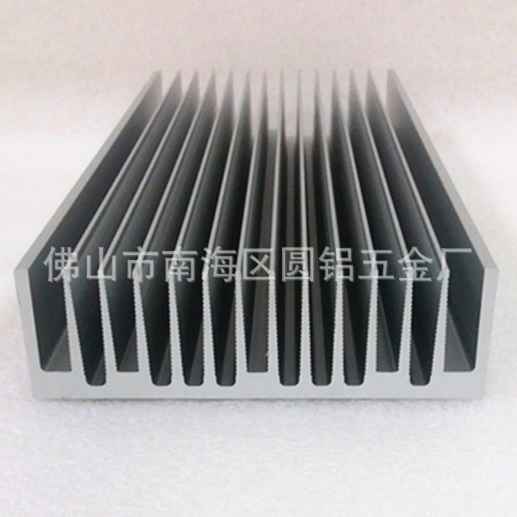 异型组合散热器6063梳子散热器铝型材 电子散热器CNC数控精密加工