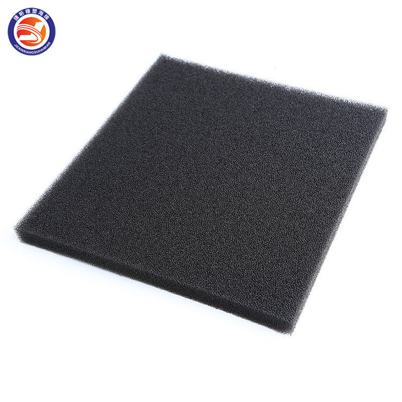 厂家供应高效耐磨损彩色35PPI空气过滤海绵 工业废气过滤棉