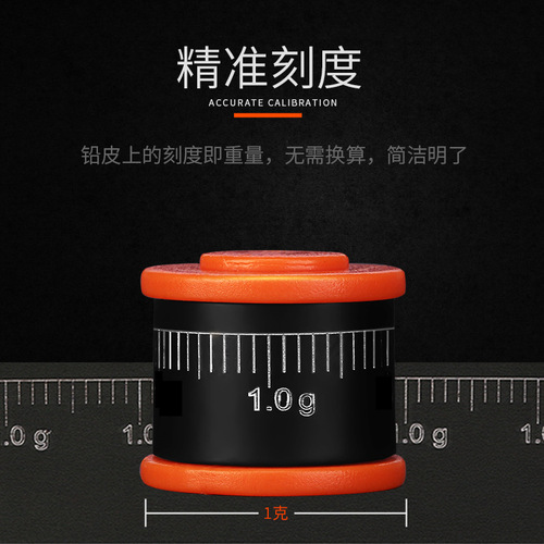 Micano's new lead-sheet environmentally friendly pendant double-sided coated lead sheet roll anti-competitive scale lead fishing supplies