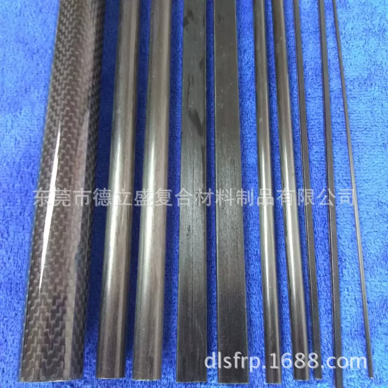 机械设备碳纤棒实心加固碳纤维棒拉挤无人机材料3K批发无人机配件