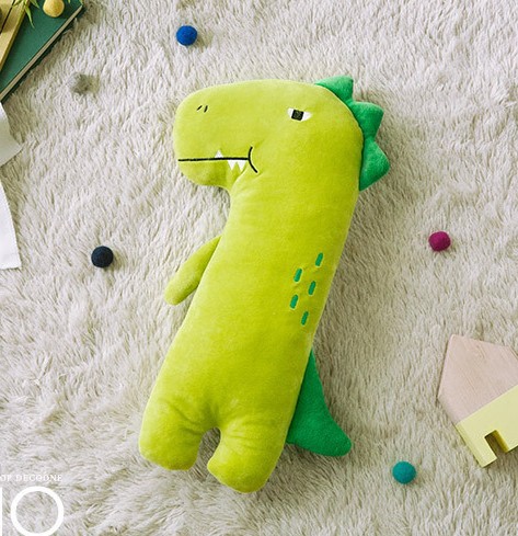 Corea del Sur pequeño animal muñeca niños asiento de coche cubierta la correa seguridad calmante almohada felpa