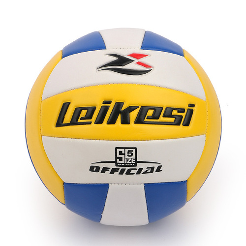 Rex Machine Stitch Volleyball 5 Foam PVC Student Midterm Indoor Outdoor Training Patch Skin Beach Soft Volleyball Wholesale 