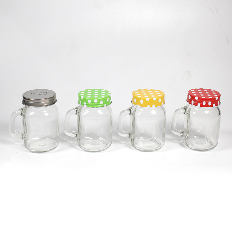厂家直供玻璃调味罐套装 玻璃储物罐调料瓶 杂粮玻璃包装容器