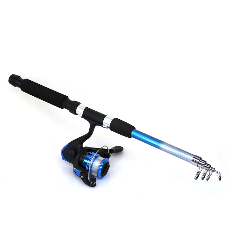 Transfronterizo Taiwán caña de pescar traje de fibra de vidrio luz delgada enchufe caña de pescar de mar Luya varilla de mano al por mayor