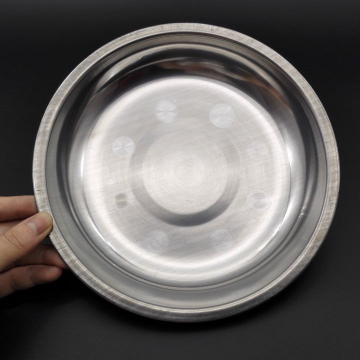 G1345 20 # placa de acero CUENCA DE ACERO necesidades diarias suministros de cocina suministros de catering Yiwu 2 yuanes tienda de dos yuanes image 3