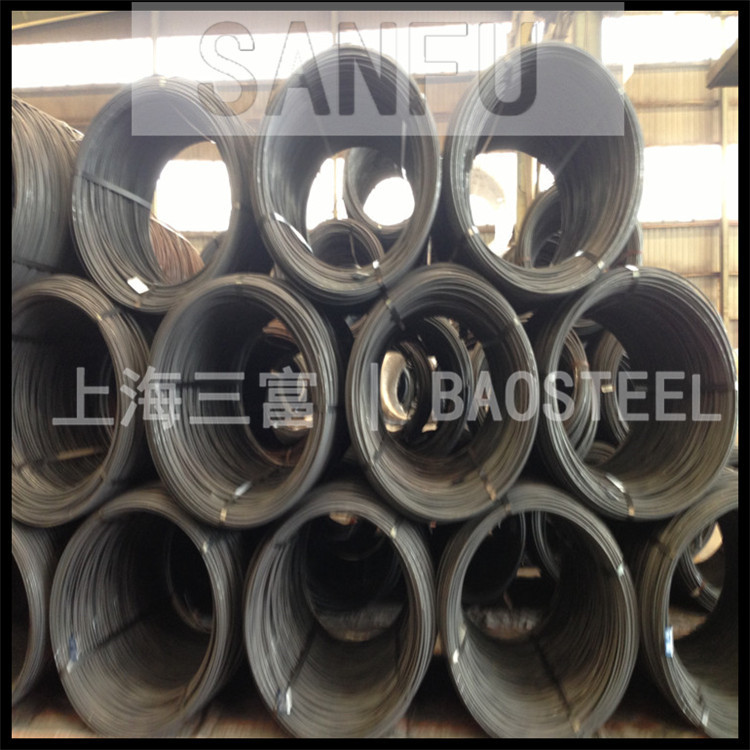 三富供应SWRM10线材 盘圆  钢材合结钢可球化退火精抽
