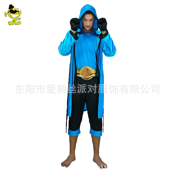 Halloween carnaval fiesta traje etapa traje mascarada Cosplay traje Boxer