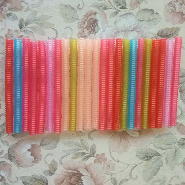 大量供应  玩具配件弹簧绳手机链塑胶弹簧绳 塑料弹簧绳