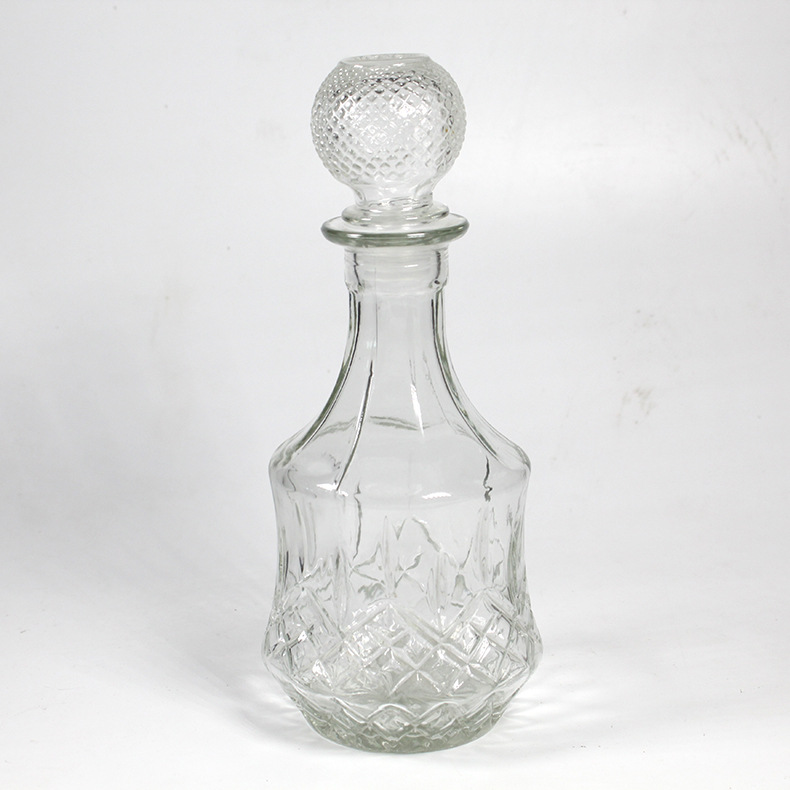 玻璃瓶 直销高白料泡酒透明玻璃密封瓶 批发自酿葡萄酒带盖玻璃瓶