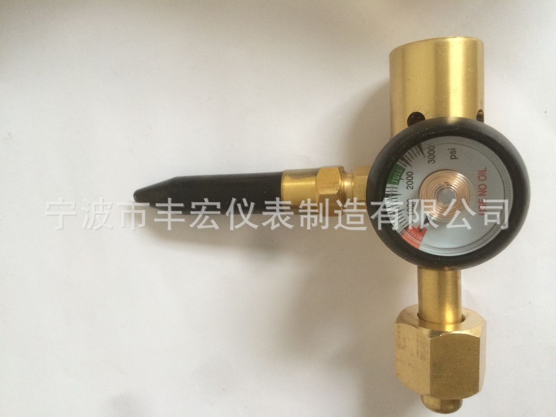 宁波批量氦气减压阀 带表气球充气具中型充气球减压器